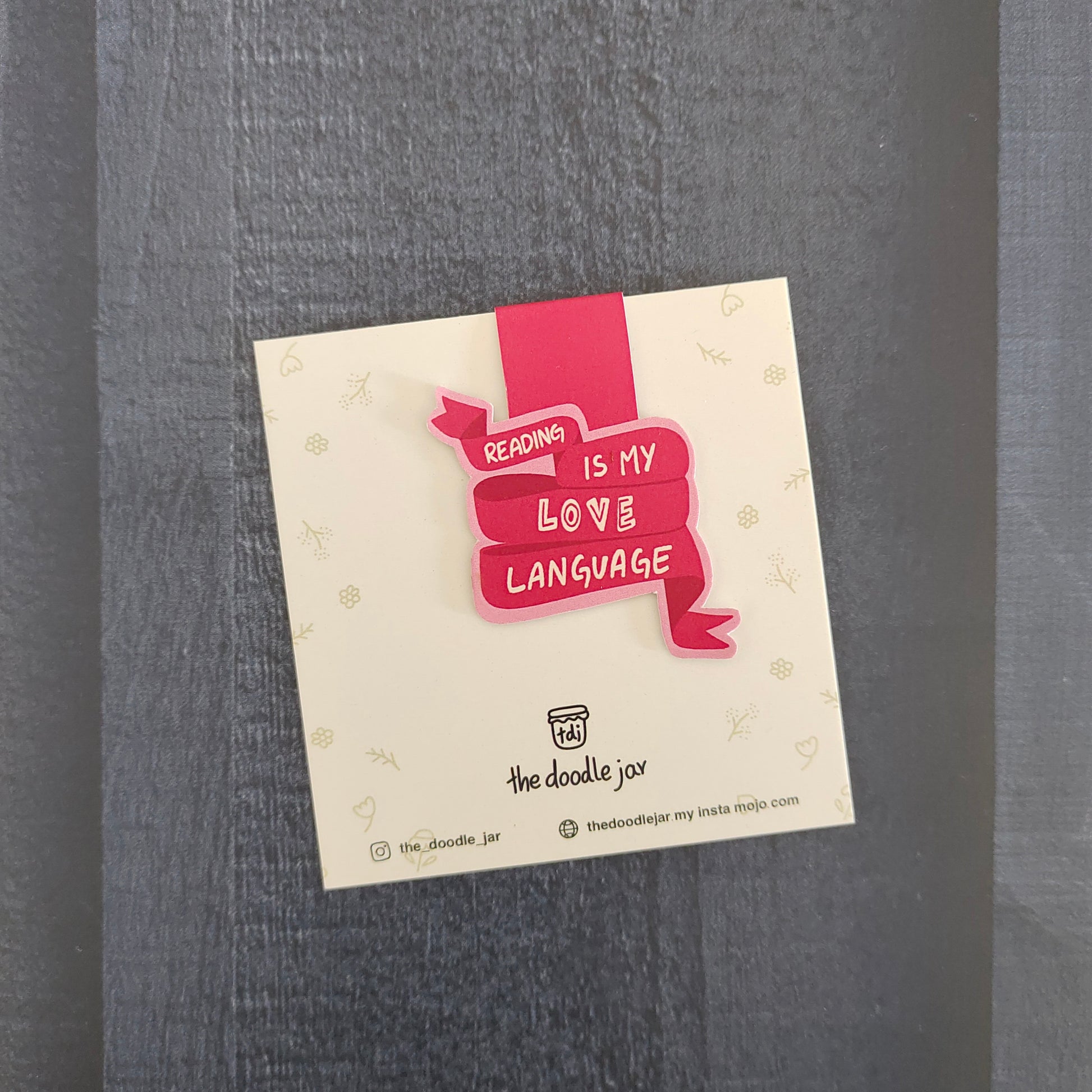 Love Language Magnetic Bookmarks