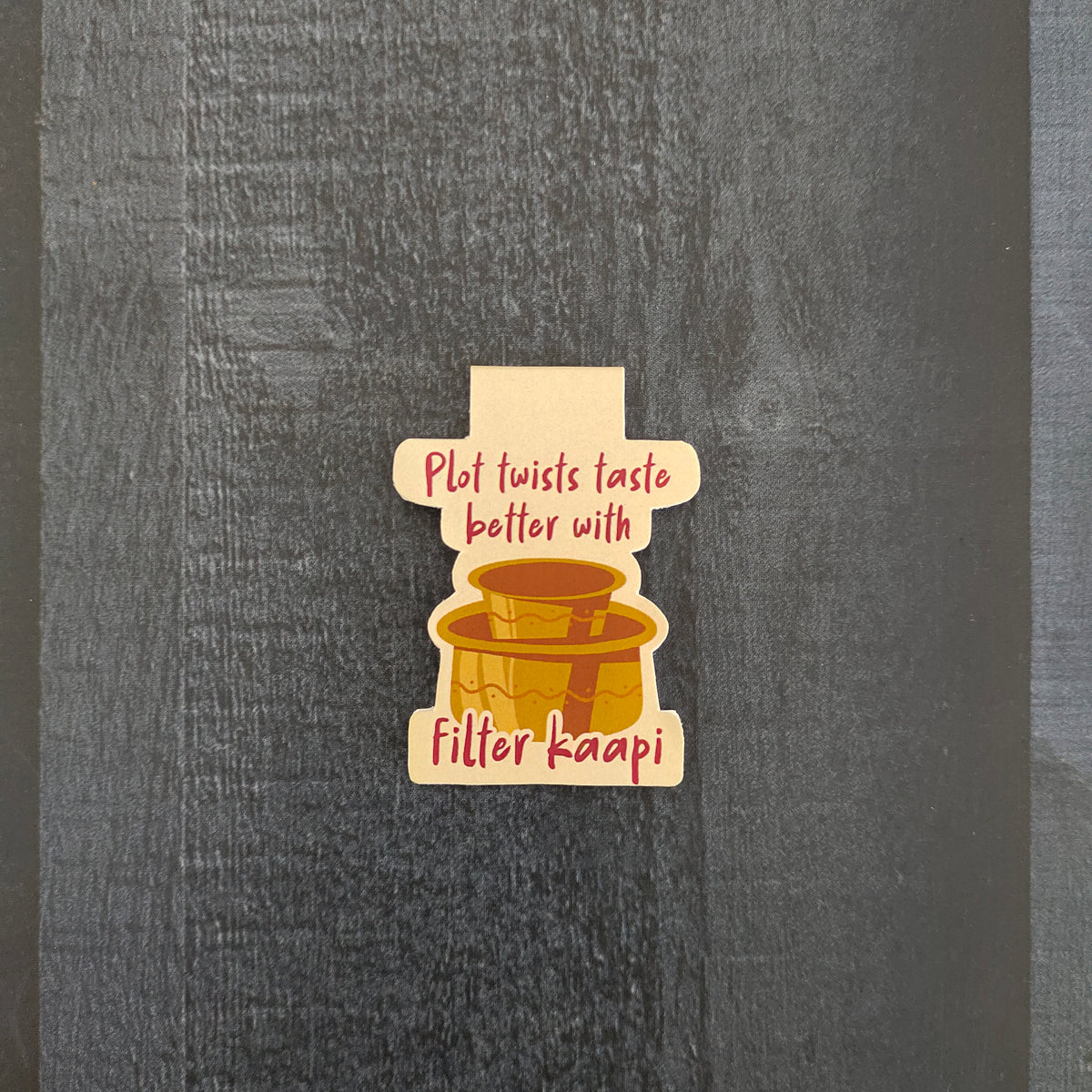 Filter Kaapi Magnetic Bookmark