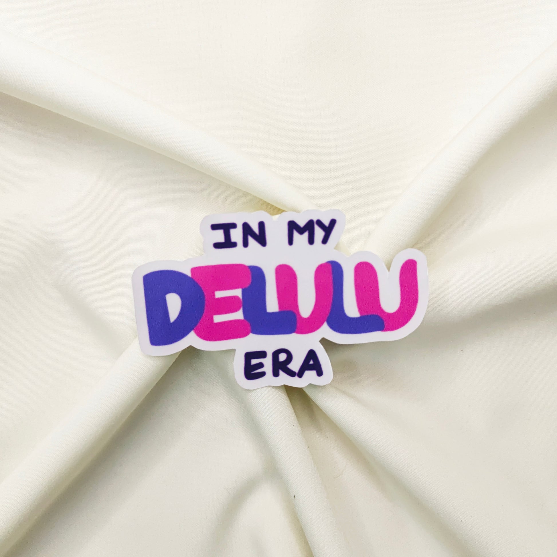 In my delulu era sticker