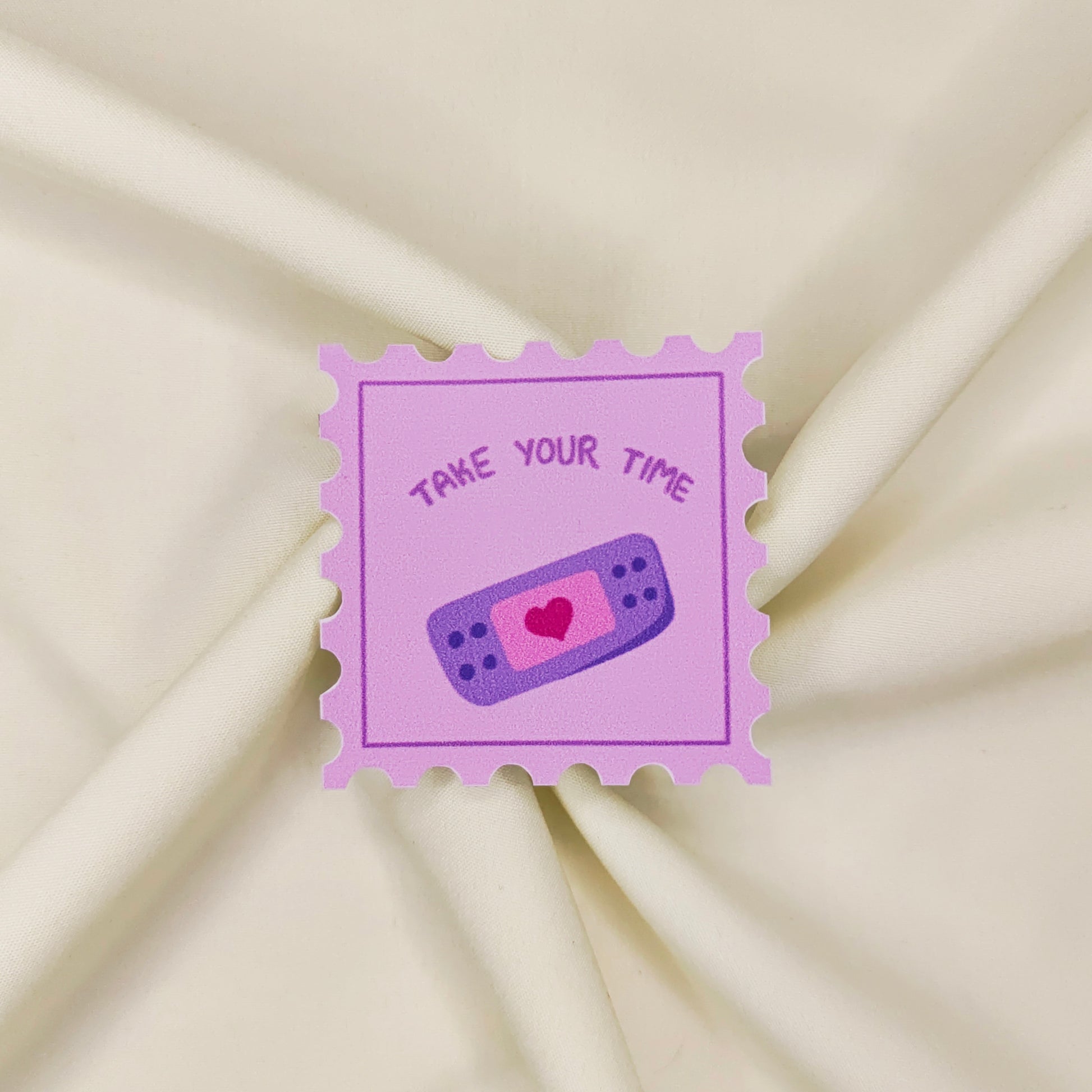 Take Your Time Sticker