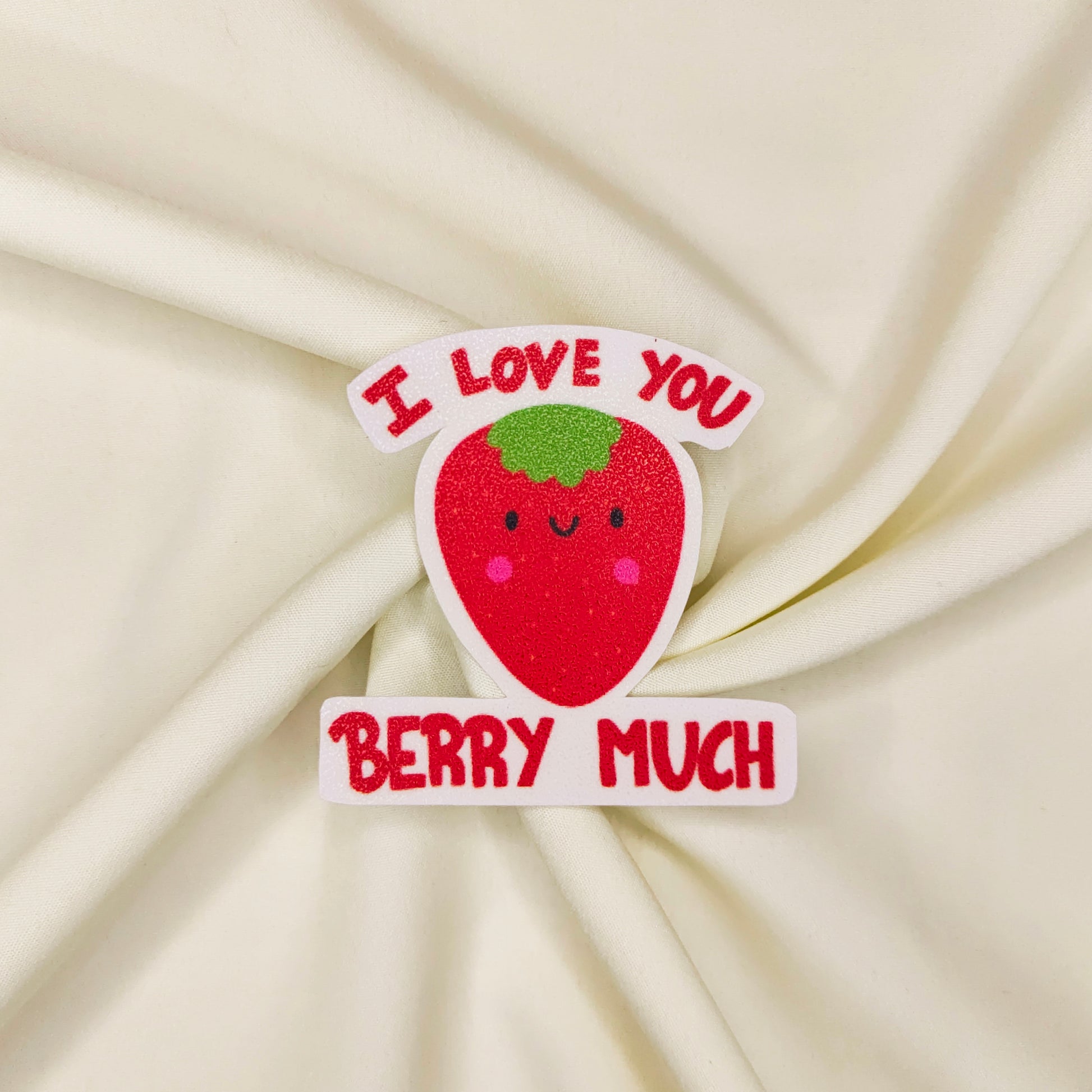 Love you berry much sticker