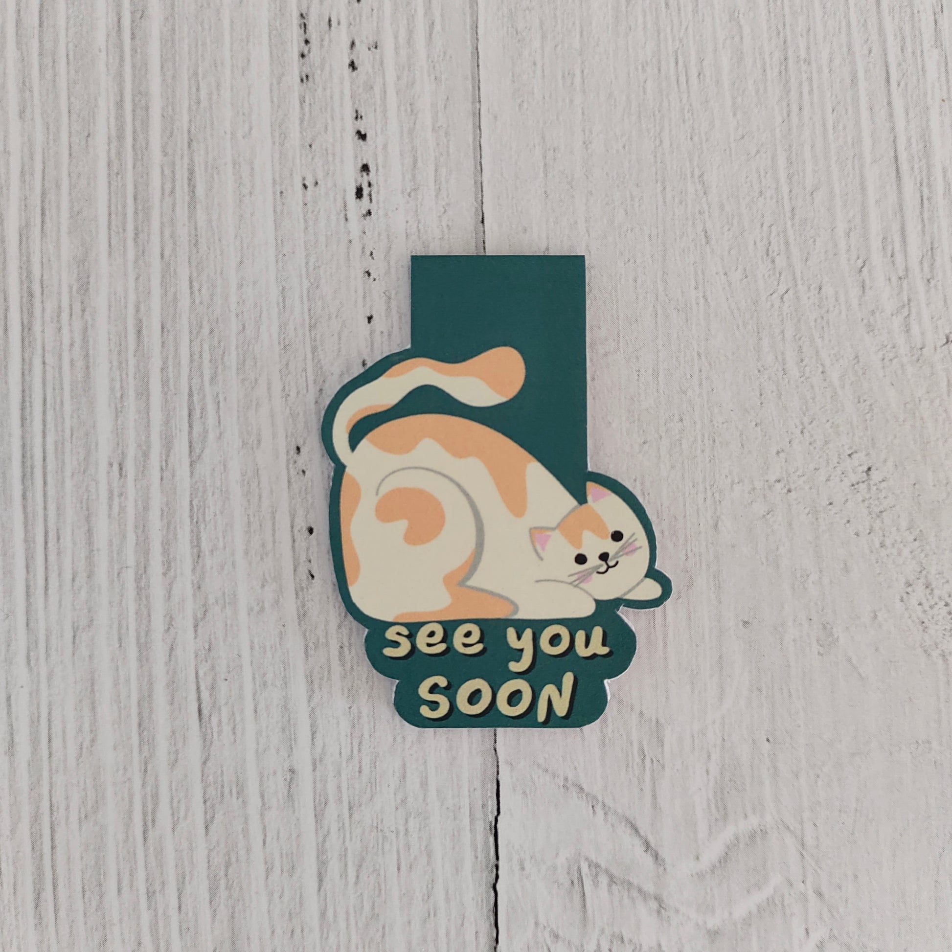See You Soon Magnetic Bookmark