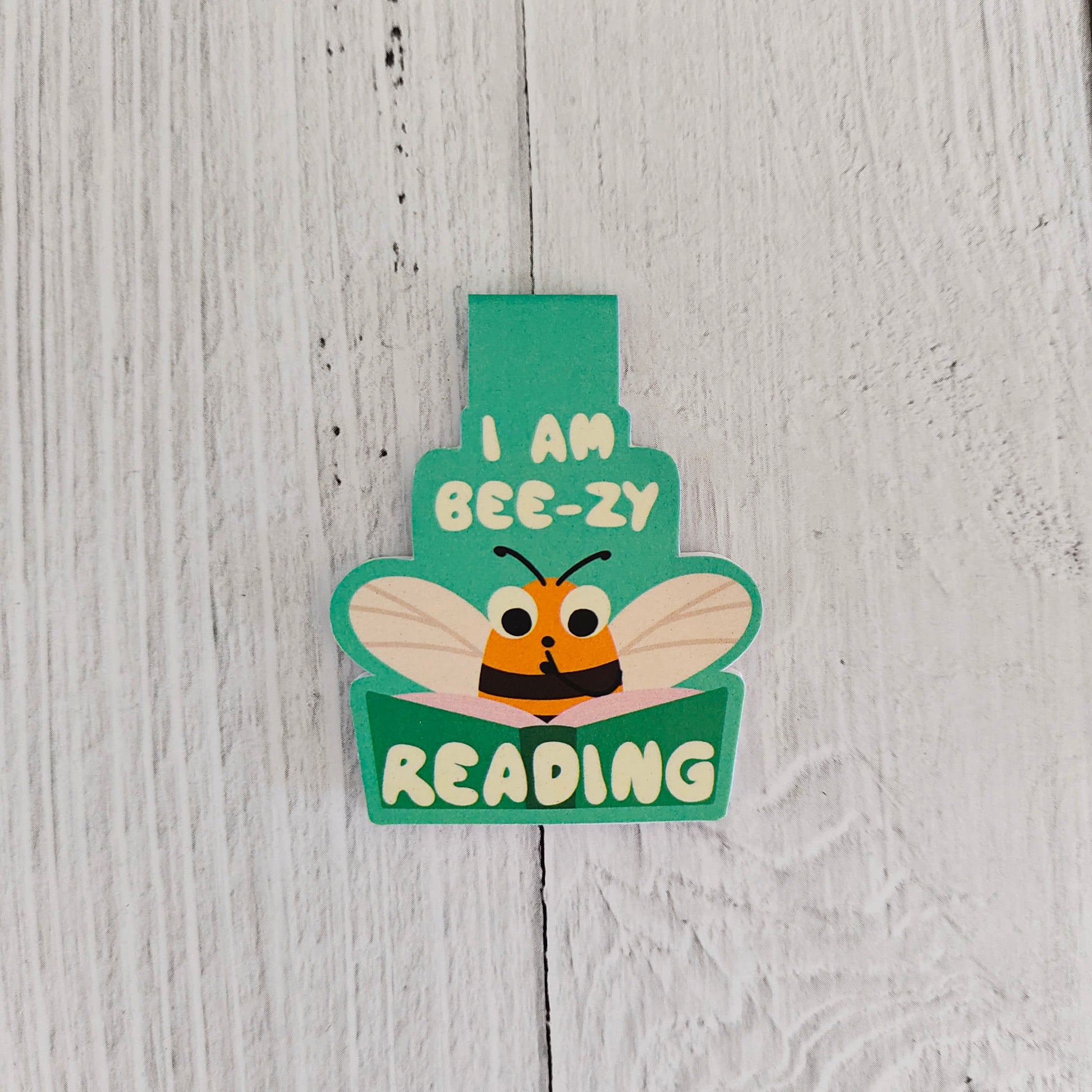 I Am Bee-zy Reading Magnetic Bookmark