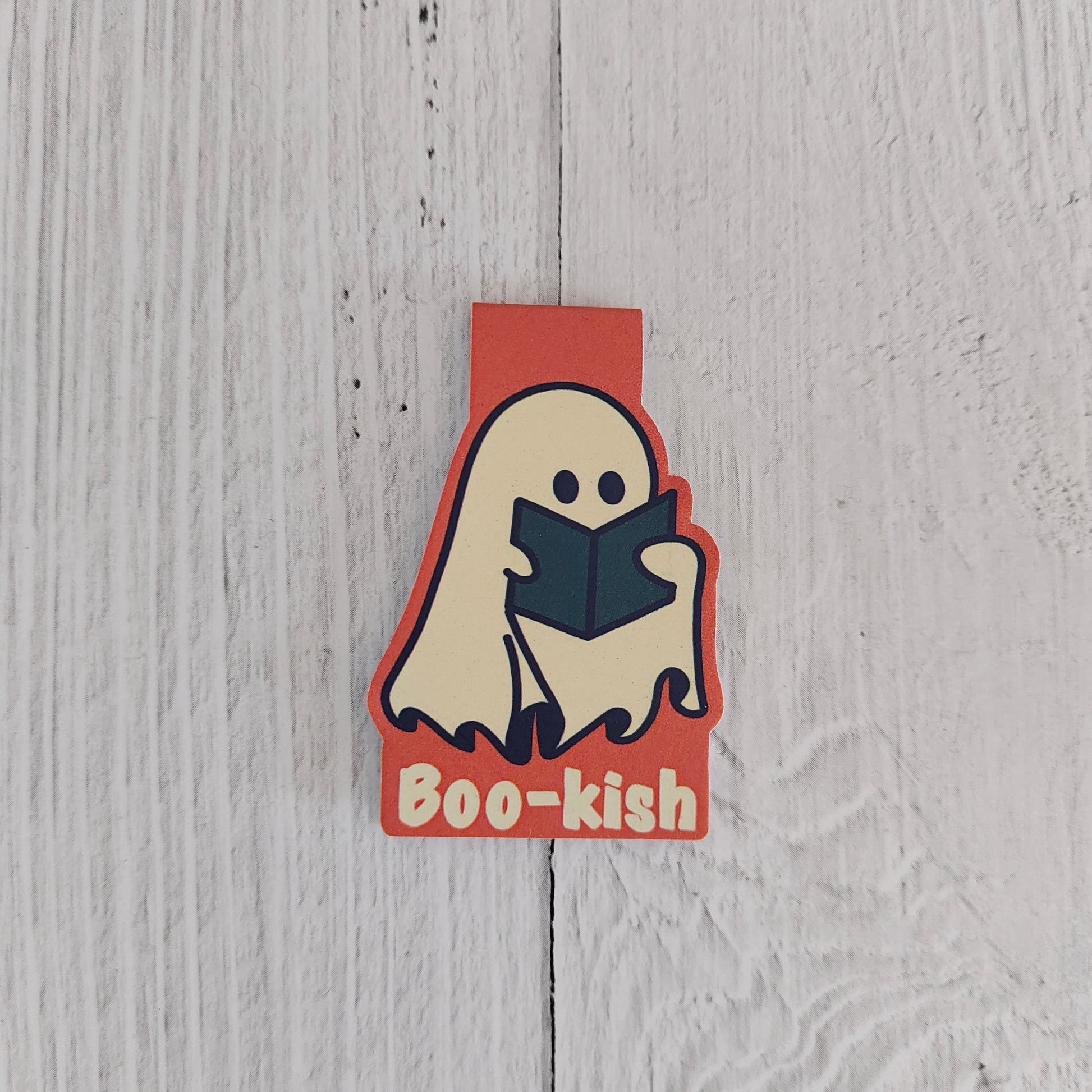 Boo-kish Magnetic Bookmark