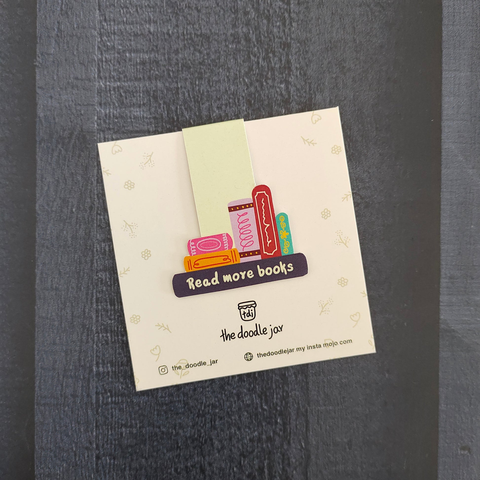 Read More Books Magnetic Bookmark