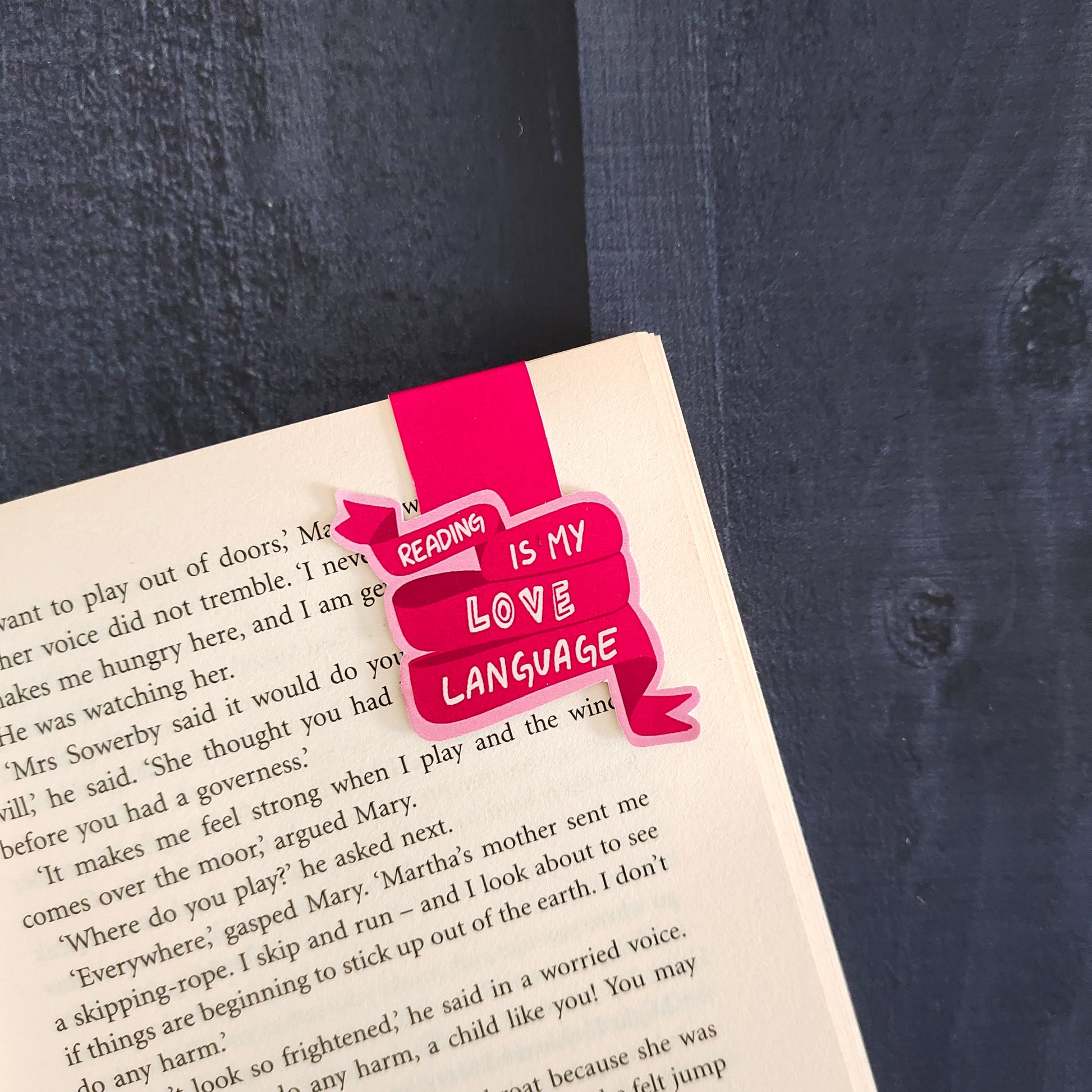 Love Language Magnetic Bookmarks