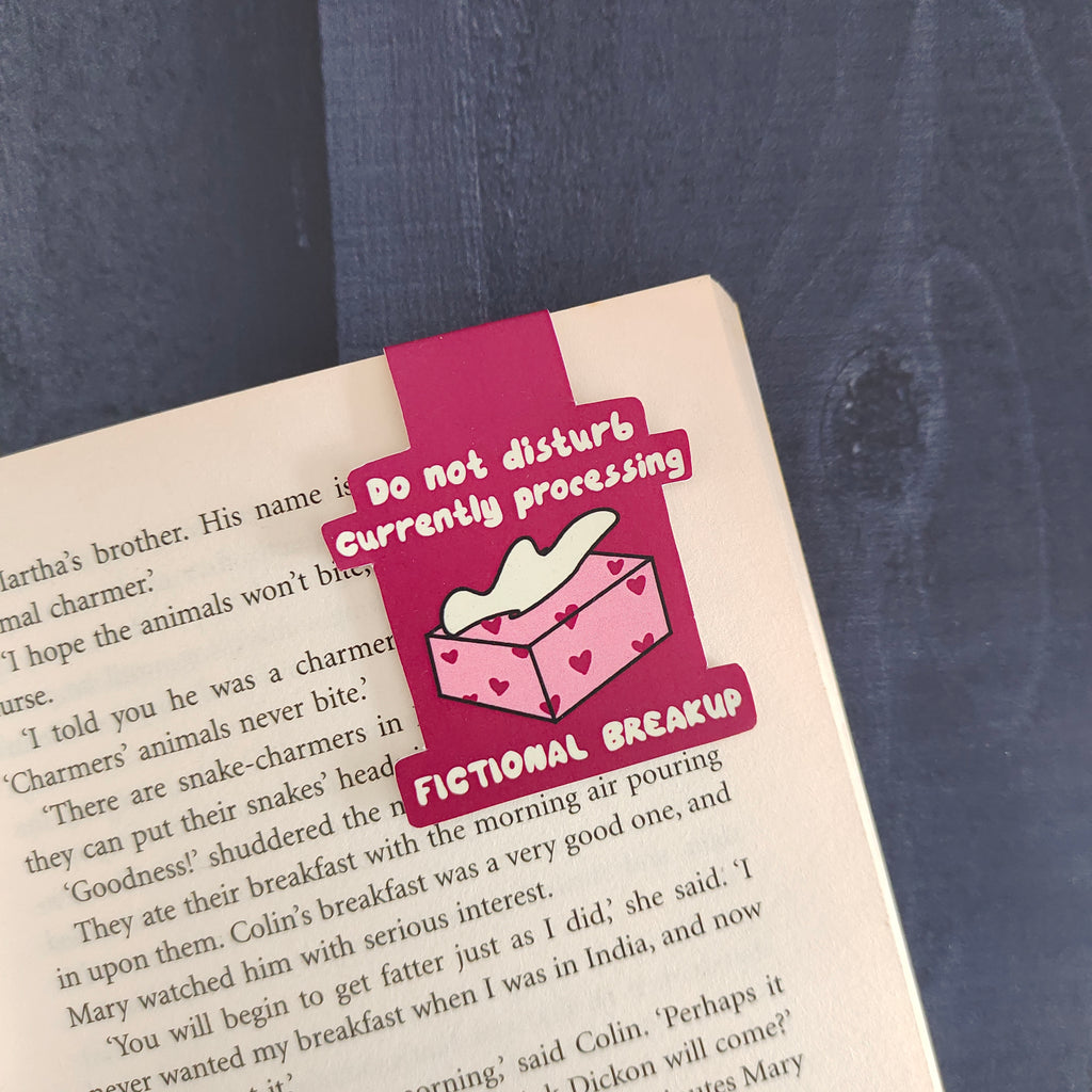 Fictional Brackup Magnetic Bookmark