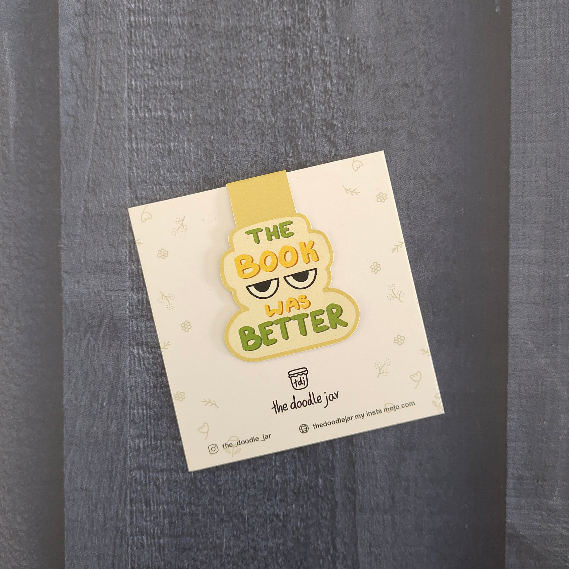The book was better bookmark