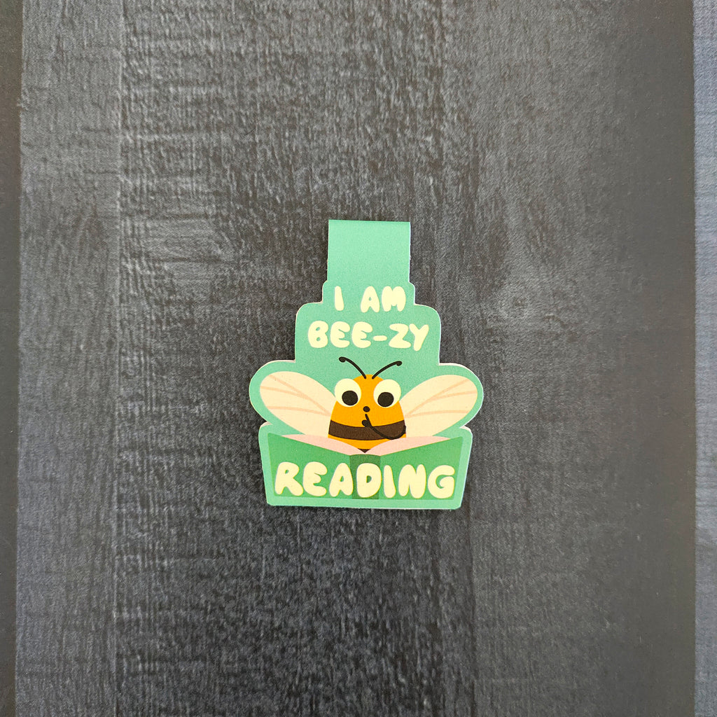 I Am Bee-zy Reading Magnetic Bookmark