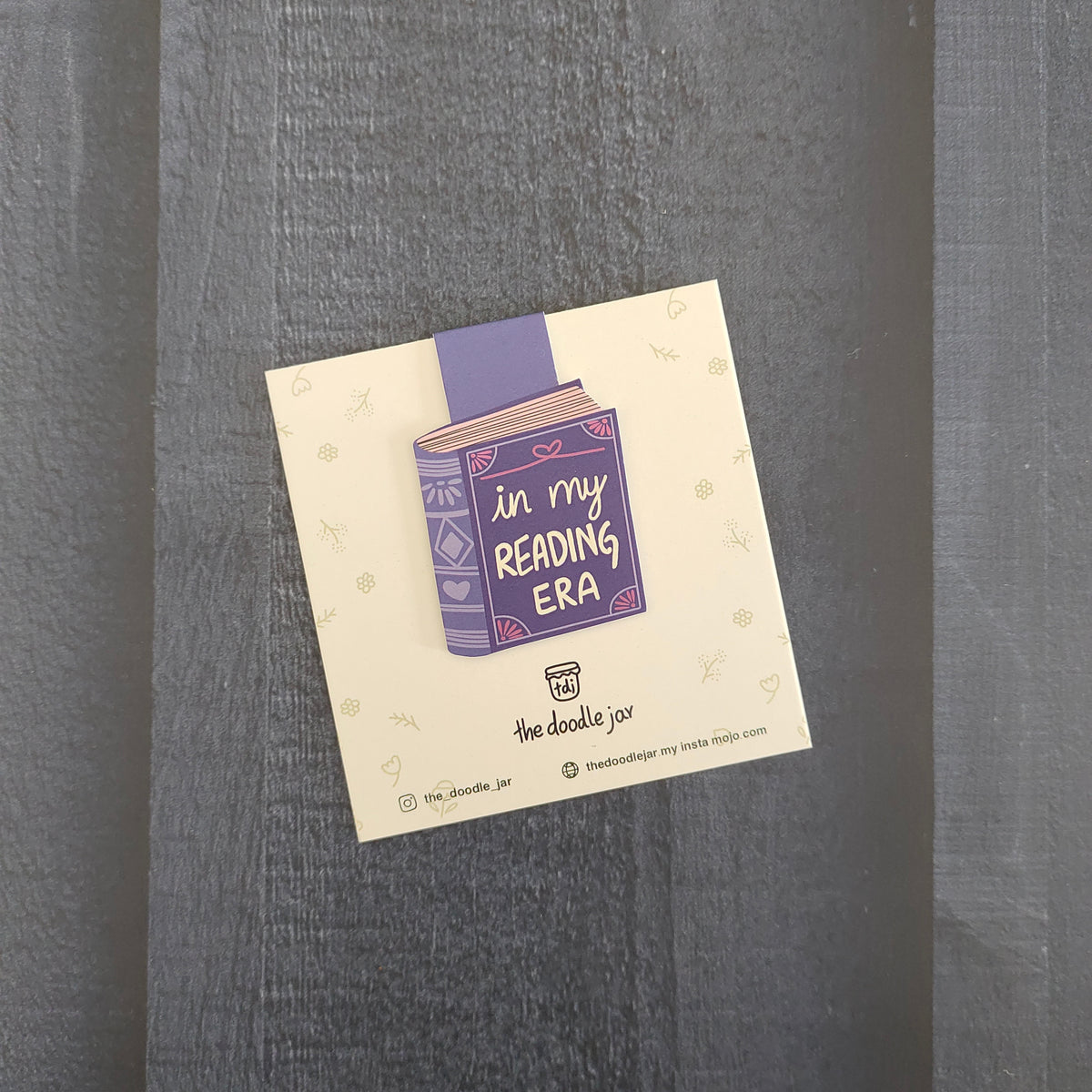 In My Reading Era Magnetic Bookmarks